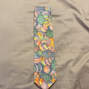 Bradfield Multicolor Easter Egg Patterned Men's Tie